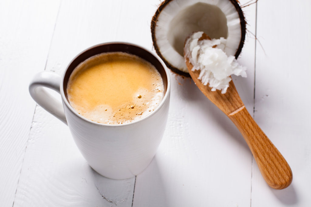 coconut oil in coffee