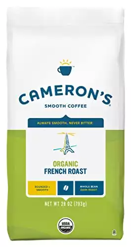 Cameron's Coffee Whole Bean Organic French Roast