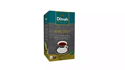 Dilmah Earl Grey Tea 25 Tea Bags Net Wt 50 G.