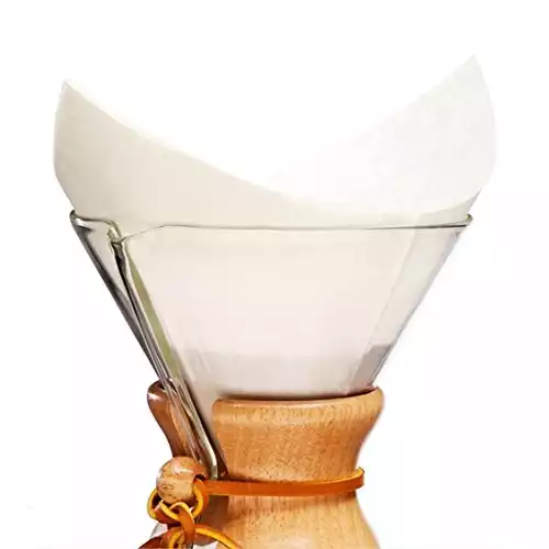 Chemex Classic Coffee Filters, Squares, 100 ct - Exclusive Packaging