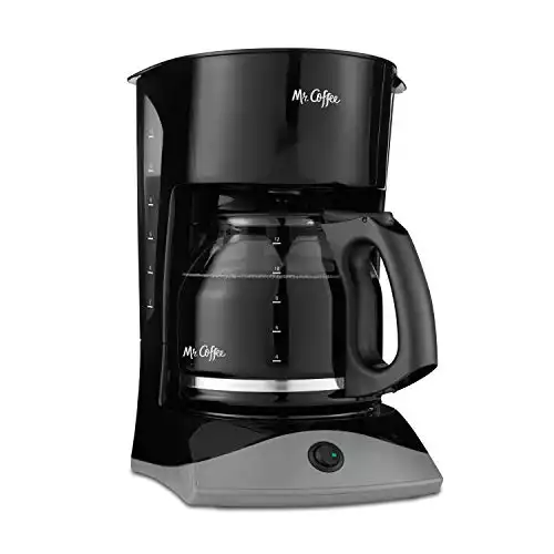 Mr. Coffee Coffee Maker with Auto Pause and Glass Carafe