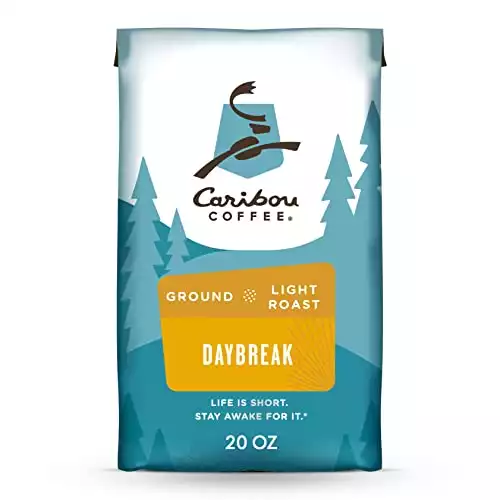 Caribou Coffee, Light Roast Ground Coffee