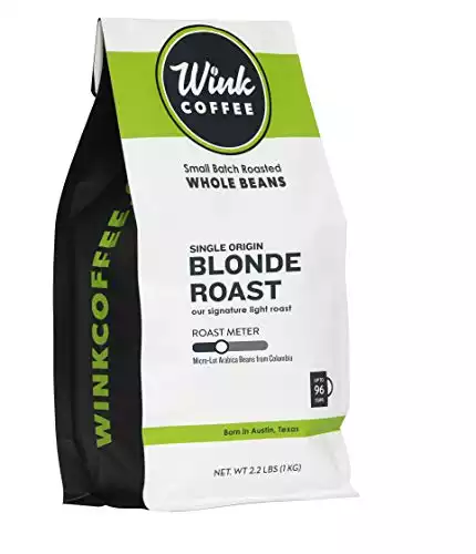 Wink Blonde Roast Whole Bean Coffee