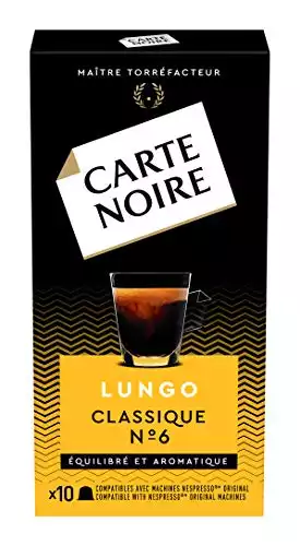 Carte Noir Espresso Lungo 10 Coffee Capsules