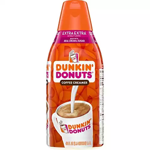 Dunkin' Donuts Extra Extra Coffee Creamer 48 oz. (pack of 3) A1
