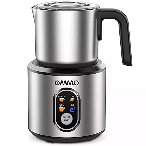OMMO Electric Milk Frother (Black)