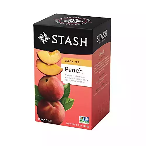 Stash Black Tea Peach (Pack of 2)