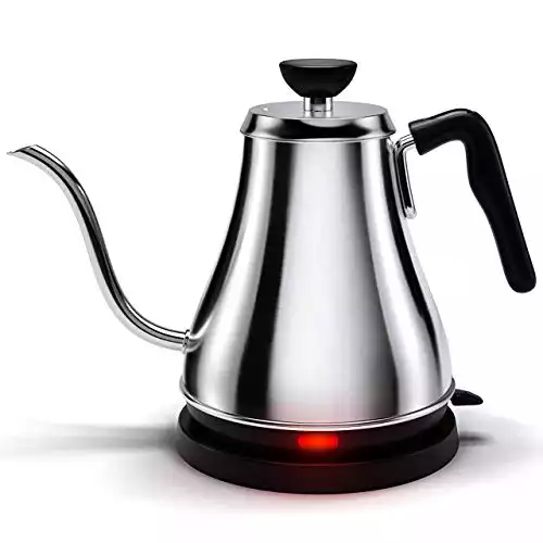 Electric Gooseneck Kettle Stainless Steel