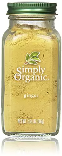 Simply Organic Ground Ginger Root, Certified Organic, 1.64-Ounce Container | Zingiber officinale Roscoe