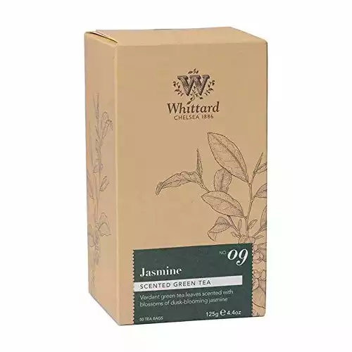 Whittard Tea Jasmine 50 Traditional Teabags