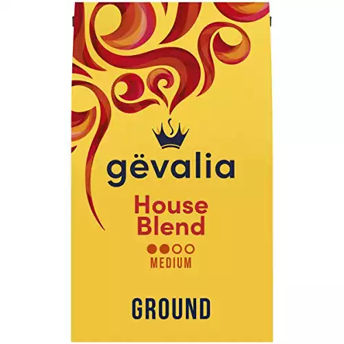 Gevalia House Blend Medium Roast Arabica Ground Coffee