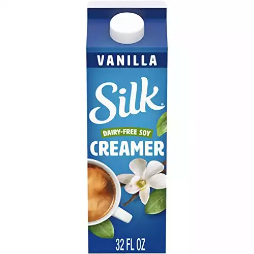 Silk Soy Creamer, Gluten-Free, Non-GMO Project Verified, 1 Quart, French Vanilla, 32 Fl Oz