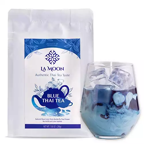 La Moon Tea Blue Thai Tea