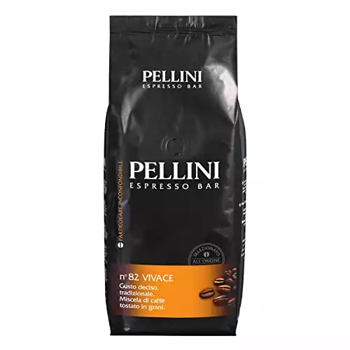 Pellini No.82 Vivace Roasted Coffee Beans 1kg