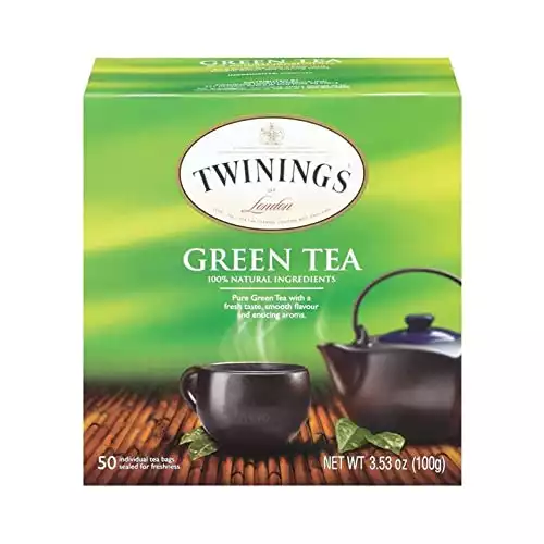 Twinings Tea, Green Tea Bags in Individual Foil Packets