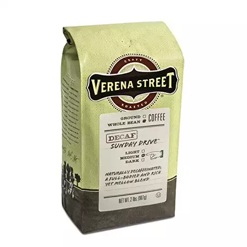 Verena Street Decaf Beans