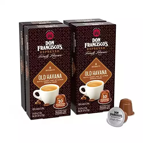 Don Francisco's Espresso Capsules