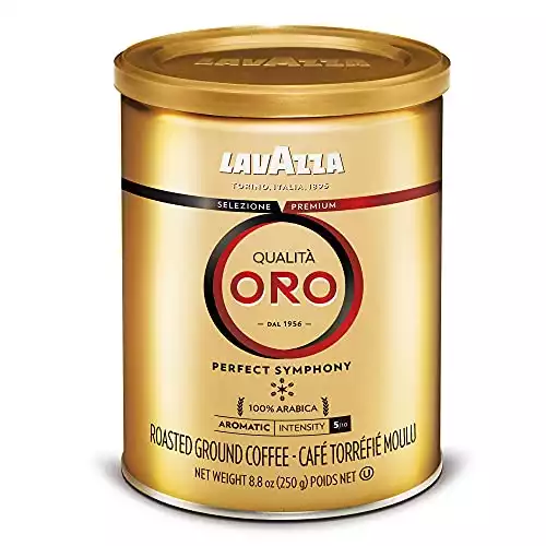 Lavazza Qualita Oro Ground Coffee Blend, Medium Roast