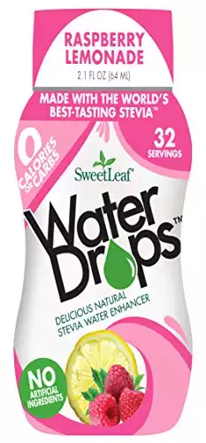 SweetLeaf Water Drops, Raspberry Lemonade, 2.1 Ounce