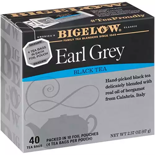 Bigelow Earl Grey Black Tea, Caffeinated