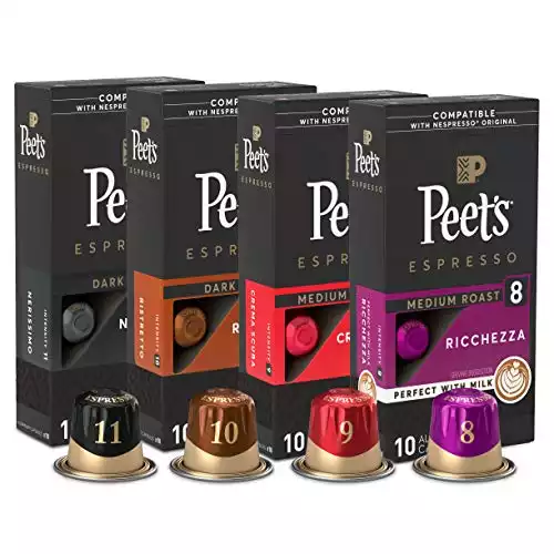 Peet's Coffee Espresso Capsules Variety Pack
