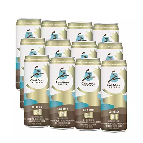 Caribou Coffee Vanilla Crafted Cold Brew Coffee