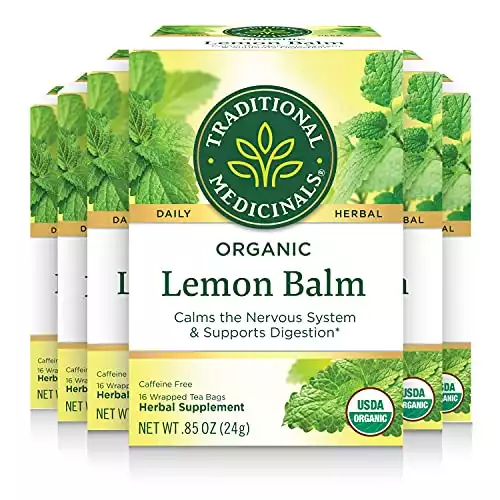 Traditional Medicinals Organic Lemon Balm Herbal Tea