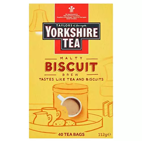 Yorkshire Tea Biscuit Brew 40 Tea Bags
