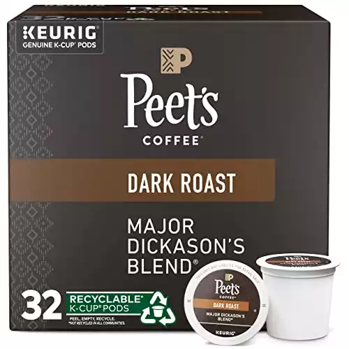 Peet's Coffee Dark Roast K-Cup Pods