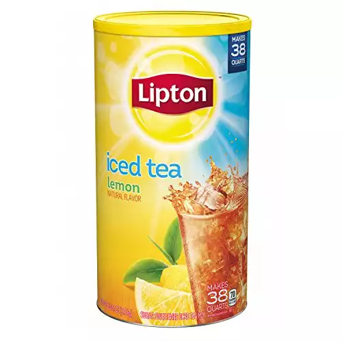 Lipton Iced Tea Mix, Lemon 38 qt