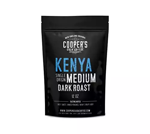 Kenya AA Medium Dark Roast Coffee Beans