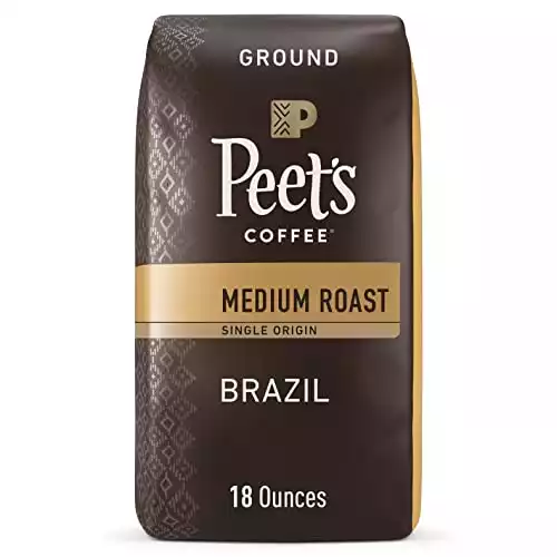 Peet's Coffee Medium Roast Ground Coffee