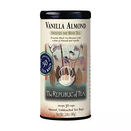 The Republic of Tea — Vanilla Almond Black Tea Tin