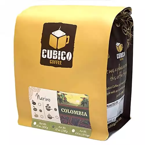 Cubico Coffee  Nariño Colombian Coffee
