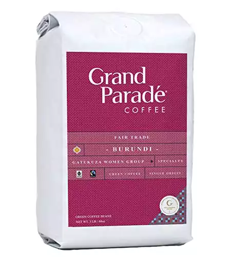 Grand Parade Coffee Unroasted Green Coffee Beans