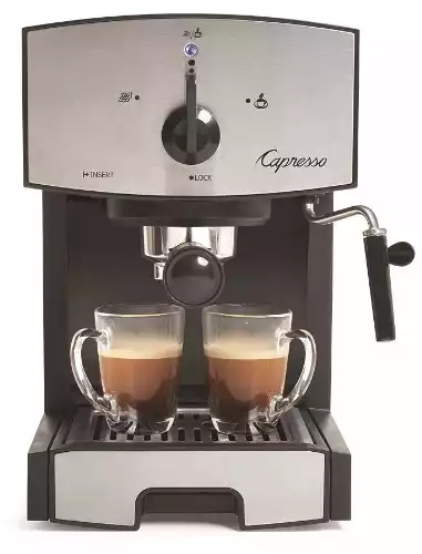Capresso 117.05 Stainless Steel Pump Espresso And Cappuccino Machine