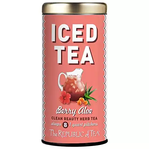 The Republic of Tea Beautifying Botanicals® Berry Aloe Herbal Iced Tea Bags