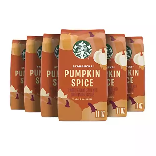 Starbucks Ground Coffee Pumpkin Spice Flavored