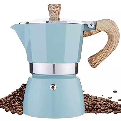 Stovetop Espresso Maker 3 Espresso Cup Moka Pot