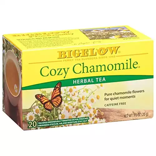 Bigelow Cozy Chamomile Herbal Tea, Caffeine Free