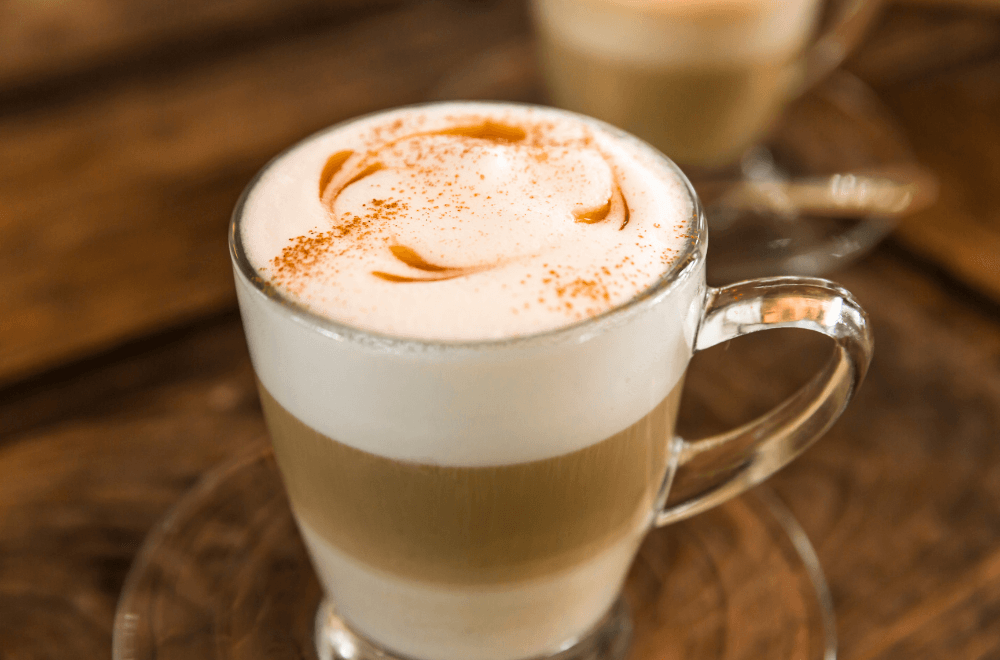 Hot Orange Mocha Cocktail With Espresso Whipped Cream