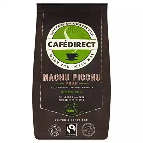 Cafedirect Fairtrade Organic Machu Picchu Coffee - 227g