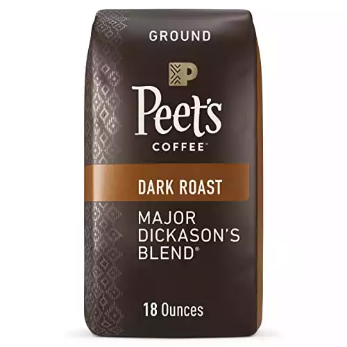 Peet's Coffee, Dark Roast Ground Coffee