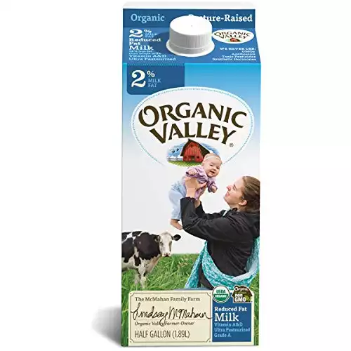 Organic Valley 2% Reduced Fat Milk, Pasture Raised, 64 fl oz