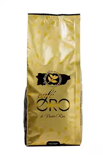 Cafe Oro de Puerto Rico Roasted Coffee Beans
