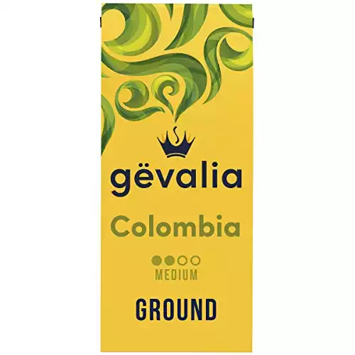 Gevalia Colombian Medium Roast Ground Coffee (12 oz Bag)