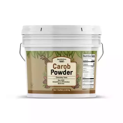 Carob Powder By Unpretentious Baker, 1 Gallon, Baked Goods, Milkshakes, Smoothies