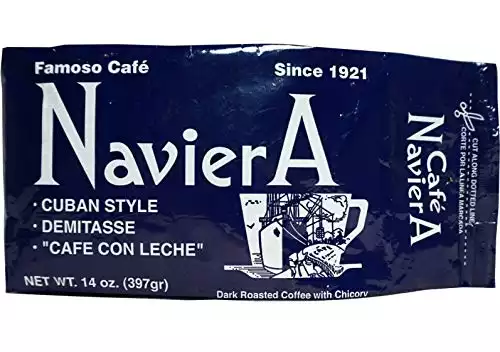 Naviera Cuban Style Dark Roasted Coffee 1 Pack 14 Oz