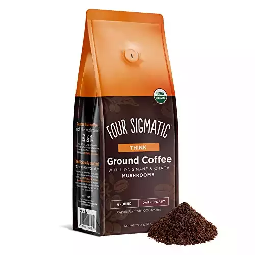 Organic Mushroom Ground Coffee By Four Sigmatic