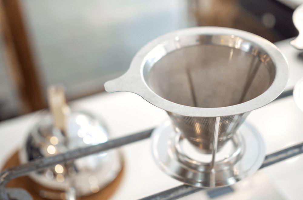 Stainless coffee dripper